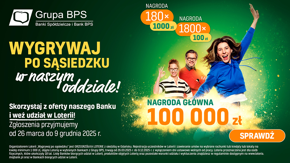 Wygraj samochód lub spłatę kredytu!